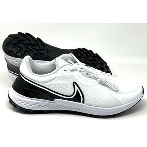 Nike Infinity Pro 2 Golf Shoes Mns Sz 12 Wht Blk Photon DJ5593-115 Spikeless